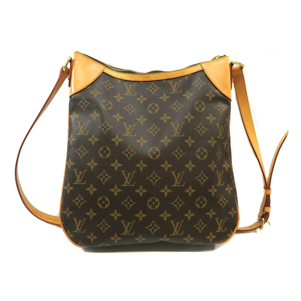 Louis Vuitton Monogram Odeon Bag Canvas Brown Shoulder